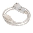 thumbnail image 1 of 9pin USB To Serial Adapter 3.3ft USB To RS232 Male 9pin DB9 Serial Cable For  11 10 8 7 XP Vista 2000 98 For OS X 8 Silver, 1 of 8