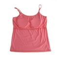 thumbnail image 4 of Aofany Women's Plus Size Comfy Cami Crop Top with Padded Lounge Bralettes Camisole Tank Tops, 4 of 7