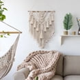 thumbnail image 4 of Macrame Tejido Cortina Colgante de Pared-tapiz Bohemio-cortina de Macramé Bohemia para, 4 of 8