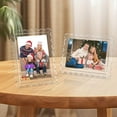 thumbnail image 2 of BESTKITTY Acryl Fe 5x7 Acryl Magnet Pture Fs Scalloped Pture F with Dual Kstand Holes for Veal and Horizontal Display, Clear Color 2 Pa, 2 of 6