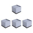 thumbnail image 1 of 4 elevadores de cama para muebles, fáciles de instalar y versátiles, a prueba de golpes. Gris 78x78x75cm, 1 of 9