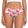 thumbnail image 1 of Balery Sweet Watermelon Ropa Interior de Algodón para Mujer con Dibujo – Braguitas Cómodas y Elásticas, Estilo Clásico-4X-Large, 1 of 6
