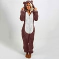 thumbnail image 4 of Mikilon Combinaison à Manches Longues pour Femmes Pyjama Décontracté d'Hiver Chaud, 4 of 7
