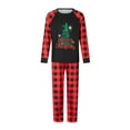 thumbnail image 2 of Nituyy Christmas Family Pajamas Set Reindeer Pattern Tops And Pants, 2 of 10