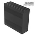 thumbnail image 3 of Aluminum Box, Durable Black Reliable Split Aluminum Box Aluminum Casing Box, For Printed Circuit Board Wiring Aluminum Box Heat-Dissipating Aluminum Casing, 3 of 8