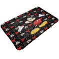 thumbnail image 2 of Felpudo de Mickey Mouse para decoración de interiores y exteriores, antideslizante, lavable, para puerta de entrada navideña, para baño, cocina, patio, decoración navideña del hogar, 20 x 31,5, 2 of 7