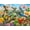 Bird Bath, variant on Springbok 500 Piece Birds of Spring Jigsaw Puzzle for Adults - Poster Included