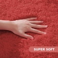 thumbnail image 5 of Softlife Stylish Soft Shaggy Velvet Carpet for Living Room/Bedroom, Fluffy Children Rugs,5' x 8',Cokered, 5 of 9