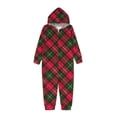 thumbnail image 2 of Odeerbi Matching Family Christmas Pajamas Sets Hooded Sleepwear Baby Child Xmas Printed Top and Pants Family Matching Jammies Set Loungewear for Kids, 2 of 3