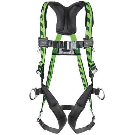 UPC 612230198145 product image for Miller By Honeywell Full Body Harness, Black/Green AC-QC-D/UGN | upcitemdb.com