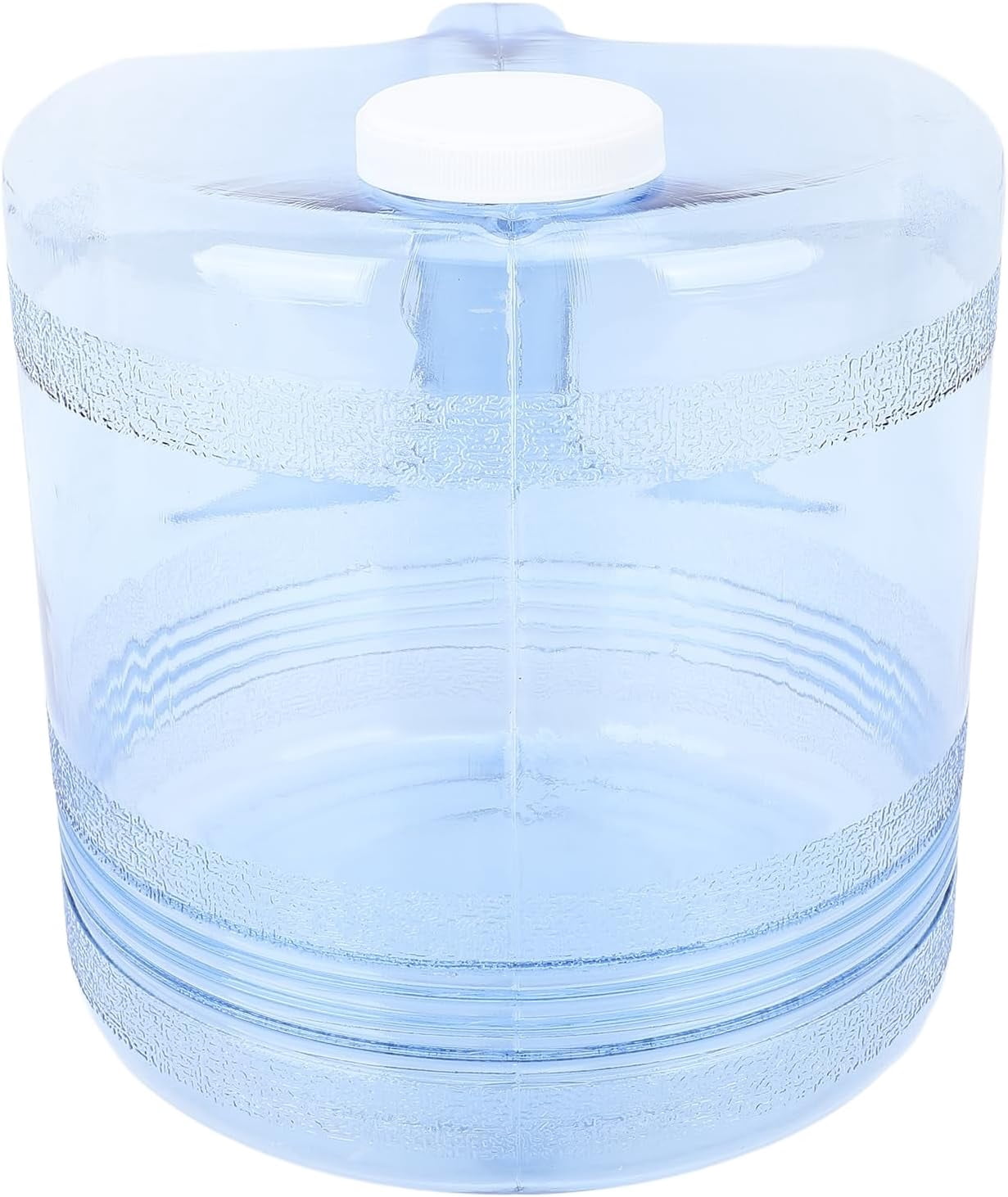 4L Water Distiller Collector Bottle Large Capacity Plastic Container Pot With Cover Handle For Countertop
