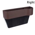 thumbnail image 3 of CARTTOU Car Seat Pockets PU Leather Car Console Side Organizer Filler Catch Storage Box, 3 of 8