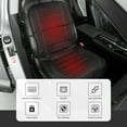 thumbnail image 6 of XUKEY 12V Car Heated Seat Cushion with Lumbar Support  Black Universal, 6 of 10