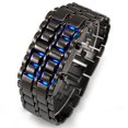 thumbnail image 6 of UDIYO Men 's Women 's Stainless Steel LED Digital Quartz Bracelet Watch Wristwatch, 6 of 7