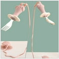thumbnail image 3 of CTIRCHIU 1set Suction Cup Fork And Spoon Self Feeding Tableware For Non Slip And Dining Essentials For Boys, 3 of 8