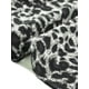 thumbnail image 5 of VESTIDO DE MUJER INSPIRE CHIC Estampado de Leopardo Manga Larga Ruffle Cuello en V Smoked Flowy Midi Vestidos de Guepardo con Bolsillos L Negro, 5 of 6
