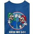 thumbnail image 4 of Super Mario Boys Mario and Luigi Here We Go T-Shirt, Sizes 4-16, 4 of 5
