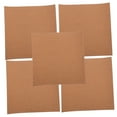 thumbnail image 6 of IDEANATEGRATE 5Pcs Brown Cork Board for Walls Home Decor Self Adhesive Board Adults, 6 of 8