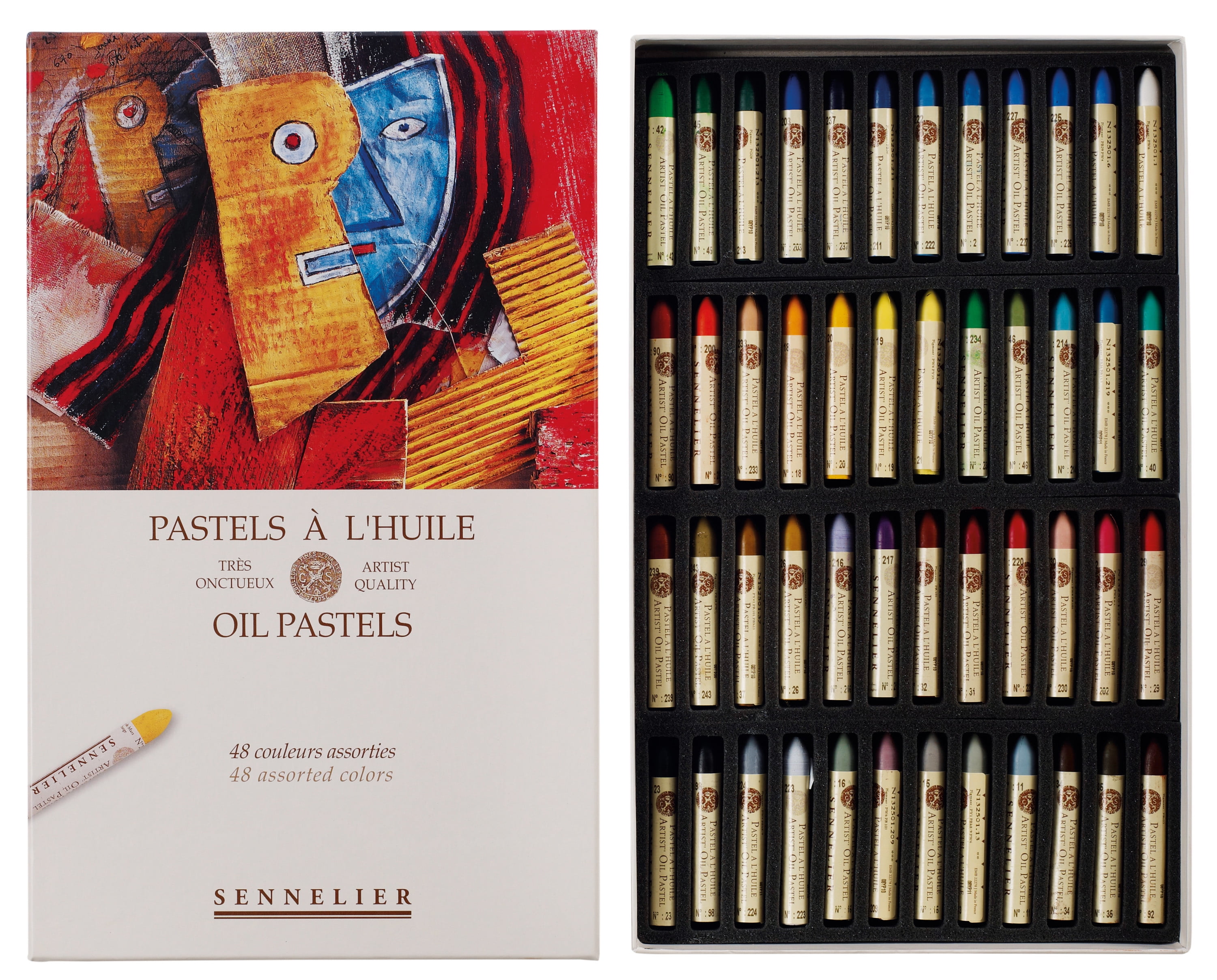 SENNELIER OIL PASTELS 48色セット Amazon.com: Sennelier Cardboard Oil Pastel Set, 48 Count