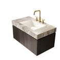 thumbnail image 6 of LHYY 36" Light Gray Sintered Stone Countertop and Undermount Ceramic Basin with Three Standard Pre-drilled Faucet Holes,NO Cabinet,NO Faucet and Sink Cover, 6 of 7