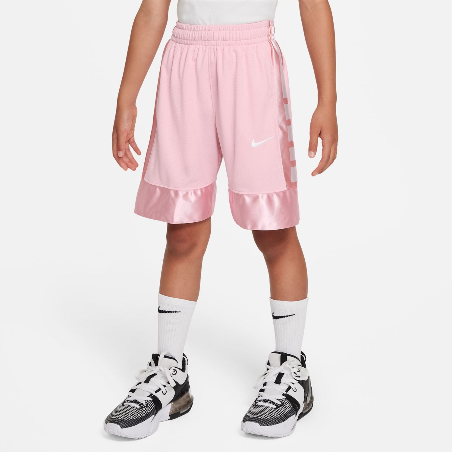 nike tech shorts pink