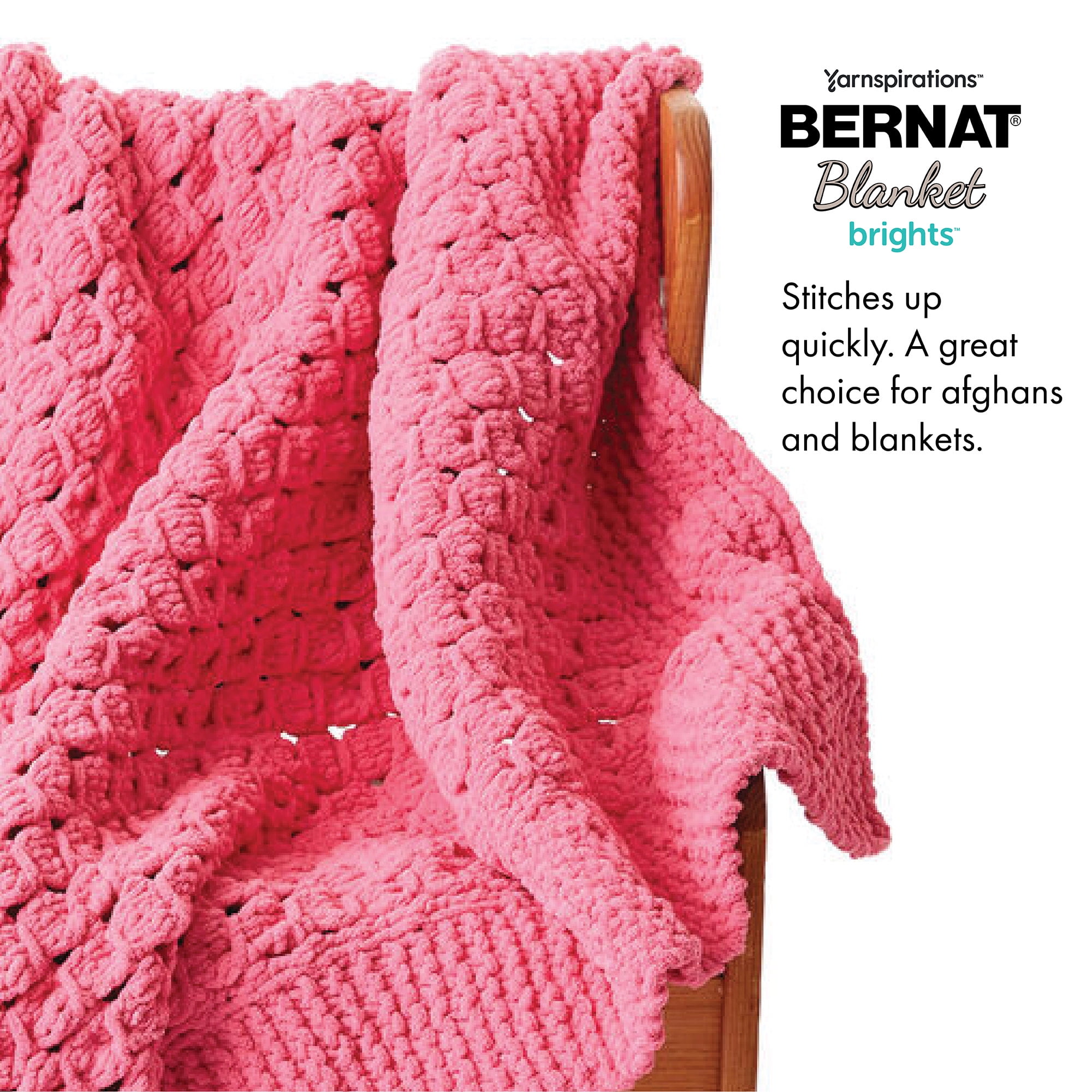 Bernat Blanket 5.3oz/150g-Super Bulky 6-Blanket Yan soft 