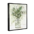 thumbnail image 3 of Stupell Industries Herb Plant Arrangement Vase Graphic Art Jet Black Floating Framed Canvas Print Wall Art, Design by Carol Robinson, 3 of 9