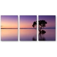 thumbnail image 1 of Idea4wall 3 Piece Landscape Canvas Wall Art Mountain and Lake Canvas Prints Modern Home Wall Decor, 24"x36", 1 of 5