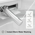 thumbnail image 5 of HOROW Smart Toilet with Heated Bidet, Tankless Toilet with Dual Flush 1/1.27 GPF,  Floor Mounted HR-T16S, 5 of 14