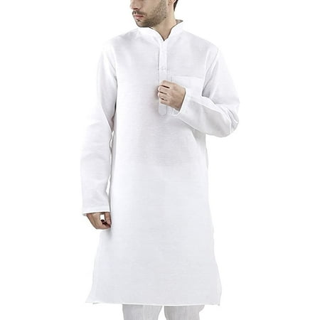 

Royal Kurta Men s Khadi Linen Casual long Comfortable Kurta