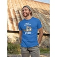 thumbnail image 2 of Best Raccoon Dad Ever T-Shirt Men -Smartprints Designs, Male 5X-Large, 2 of 4