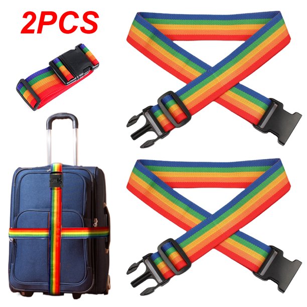 Correas Ajustables para Correas para Maletas Correas Correas para Correas para Carrito Resistentes Y Ultraseguras Ajustables (sin Contraseña 2 Metros) (bolsas Selladas)