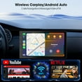 thumbnail image 3 of Pantalla CarPlay Inalámbrica para Auto y Unidad Principal Android Auto - Estéreo de Coche Doble Din de 7 Pulgadas con Pantalla Táctil y Cámara de Reversa para Todos los Autos (2+32GB SIN Cámara), 3 of 6