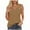 Khaki, variant on Diufon Women's Tank Tops Casual Loose Sleeveless V Neck Shirts Summer Solid Color Basic Tees Blouse