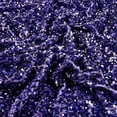 thumbnail image 3 of Ultra Violet Stretch Velvet Sequin Fabric, Glitter Spandex Material – Ideal for Sewing, DIY, Arts & Crafts, Apparel, Decoration, Tablecloths, Etc - Sample/Swatch, 3 of 5