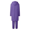 thumbnail image 4 of Sngxgn Pajamas Set for Women Soft Comfy Pjs Pants Loose Sleepwear Loungewear(Purple,XXL), 4 of 5
