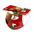 thumbnail image 2 of De Una Sola Vez, Funda Navideña Para La Cara, Funda Bonita Con Estampado Navideño Para La Cara, Transpirable, 3 Capas, Funda Para La Boca Con Gancho Para La Oreja 50 Uds. Yuarrent HA038959-00, 2 of 6