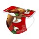 thumbnail image 2 of De Una Sola Vez, Funda Navideña Para La Cara, Funda Bonita Con Estampado Navideño Para La Cara, Transpirable, 3 Capas, Funda Para La Boca Con Gancho Para La Oreja 50 Uds. matsuzay HA038959-00, 2 of 6