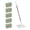White-B, variant on Pimea Pressure Clamping Floor Mop with 20 Reusable Microfiber Pads, Wet Dry Use for Hardwood & Pet Hair Cleaning