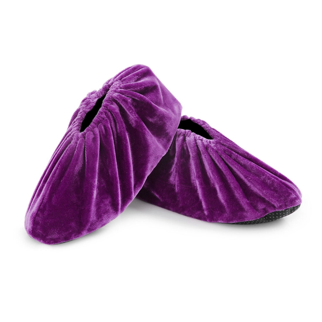 purple boot covers