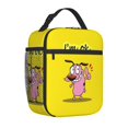 thumbnail image 2 of Courage The Cowardly Dog Lunch Bag Portable Lnsulation Lunch Box-SYS446, 2 of 5