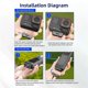 thumbnail image 5 of For Metal Quick Release Dock X4 Magnetic Adapter Base Upper Cover Accessory, 5 of 5