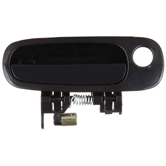 ECCPP Door Handle Exterior Front Replacement Passenger Side for 1998 1999 2000 2001 2002 for Toyota Corolla Black(1pc)