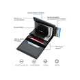thumbnail image 4 of Cartera Xtellar Cuero Corta Con Tarjetero De Aluminio Rfid Bloqueo, 4 of 4