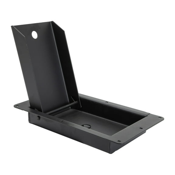 Extreme Max 5001.6501 Flip-Up Recessed Flush-Mount Motorcycle Wheel Chock for Enclosed Trailers - 16"