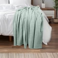 thumbnail image 3 of HILLFAIR 100% Combed Cotton Blanket&ndash; California King Size Bed Blankets Warm Soft All Season Breathable Lightweight Summer Waffle Weave Home Dec, 3 of 8