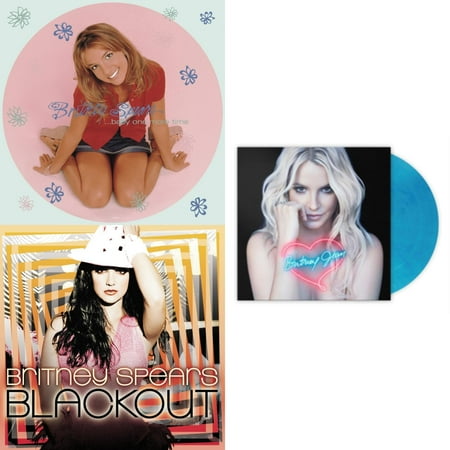 Baby One More Time (Picture Disc/140G/Dl Code) & Blackout & Britney Jean (Blue Marbled LP Vinyl/Import)