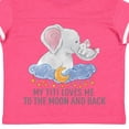 thumbnail image 4 of Inktastic My Titi Love Me to the Moon and Back Boys or Girls Toddler T-Shirt, 4 of 5