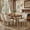 Beige, variant on Dining Chairs Set of 2, Velvet Upholstered Kitchen Chairs with Vintage Copper Nails, Solid Wood Handles & Curved Legs, Mid Century Modern Dining Room Chairs for Home (Dark Gray, Set of 2)