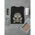 thumbnail image 3 of Mushrooms In Patterns T-Shirt Men -Image by Shutterstock, Male XX-Large, 3 of 4